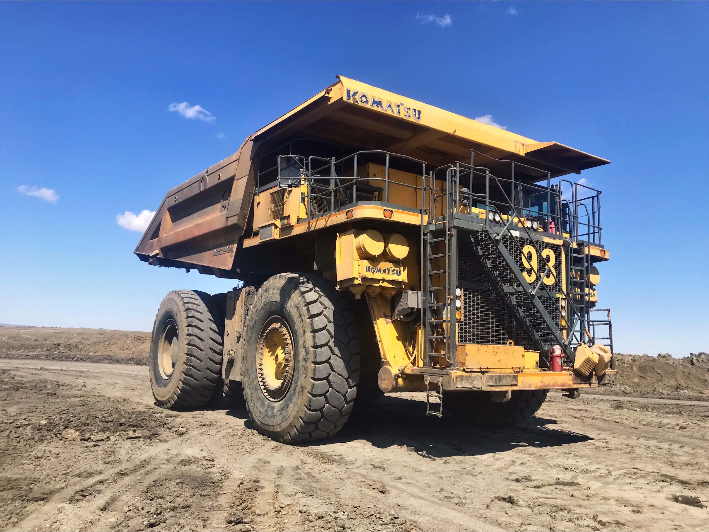 2008 Komatsu 830E-1 AC rigid-frame truck public inventory photo